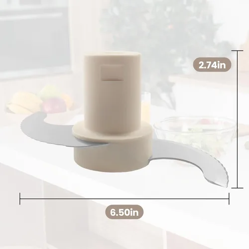 Miniatura 2 de DLC-001TXB - Cuchilla principal de acero inoxidable para procesador de alimentos Cuisinart de 14 tazas, compatible con Cuisinart DLC-2014
