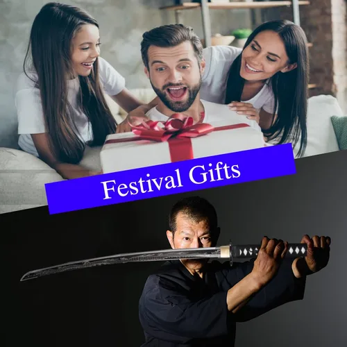 Miniatura 6 de Kamaiwo-1045/1060 Espada Katana Japonesa Auténtica Hecha a Mano y Forjada a Mano - De Acero de Alto Carbono con Espiga Completa para Entusiastas