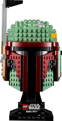 Miniatura 7 de LEGO Star Wars Boba Fett Casco 75277 Kit de construcción, fresco, juego de construcción de personajes coleccionables de Star Wars (625 piezas)