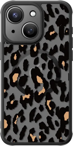 Miniatura 35 de FUNMIKO Funda para iPhone 16 Plus, carga inalámbrica y protección de grado militar, diseño floral moderno para mujeres y niñas, funda antideslizante