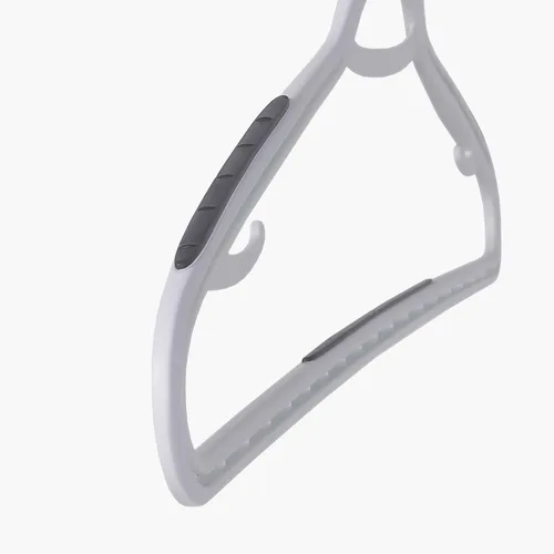 Miniatura 9 de Perchas antideslizantes y que ahorran espacio Neatfreak - Juego de 10 con ganchos para lencería y barra para pantalones/accesorios - Perchas