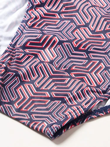 Miniatura 4 de ARENA Men's Team Color Print 3-inch Brief Athletic Training Swimsuit Bathing Suit