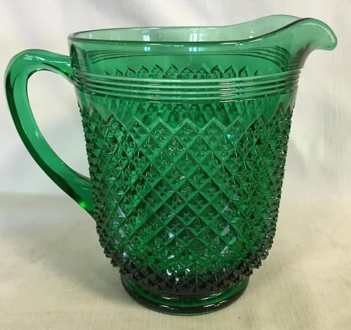 Miniatura 2 de Jarra - Patrón Addison - Mosser Glass - Hecho en Estados Unidos (amatista)
