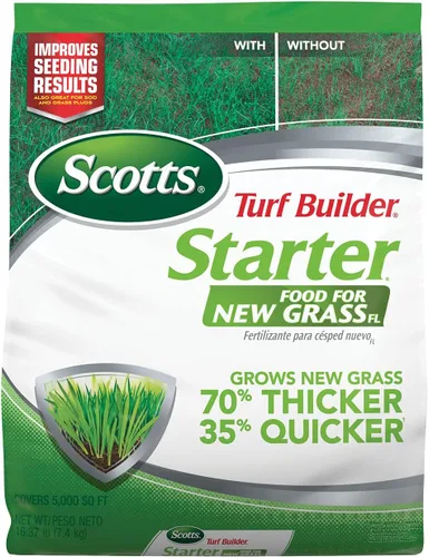 Miniatura 14 de Scotts Turf Builder - Alimento de inicio para césped nuevo listo para rociar, uso en césped recién sembrado o después de instalar césped, para todo