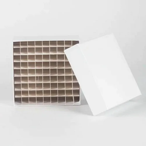 Miniatura 5 de Caja de cartón para congelador, revestimiento resistente al agua y al hielo, 81 lugares (paquete de 12)