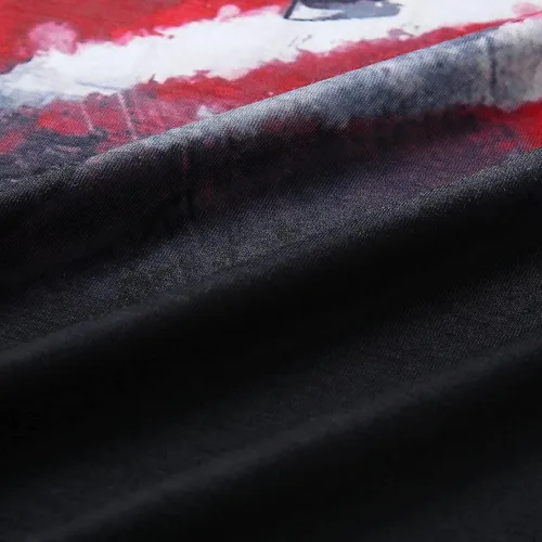 Miniatura 6 de Camiseta de manga corta para hombre con la bandera de Estados Unidos, camiseta patriótica de Street Soldier, camiseta con estampado patriótico