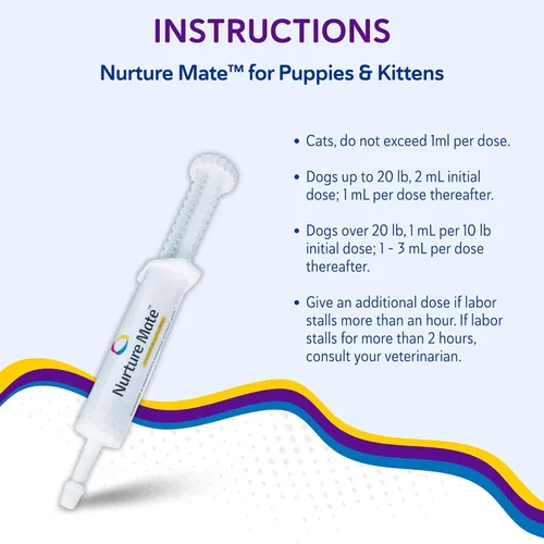 Miniatura 5 de Revival Animal Health Breeder's Edge Nurture Mate - Suplemento de calostro para cachorros y gatitos, perros, gatos, 1.0 fl oz de pasta