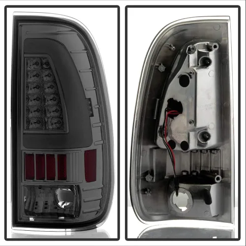 Miniatura 2 de ACANII - Para humo 1997-2003 Ford F150 1999-07 F250 SD barra de luz LED luces traseras lámparas de freno