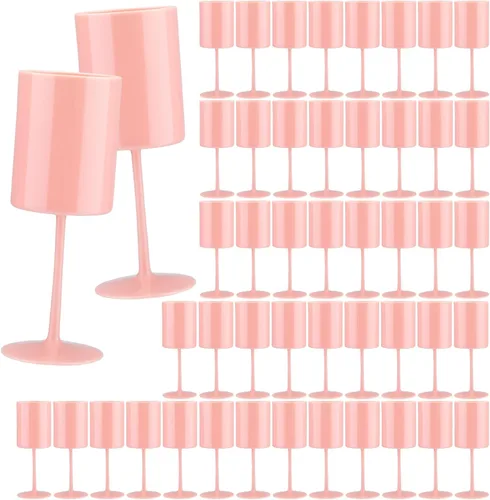 Miniatura 12 de Paquete de 12 copas de vino de plástico de 10 onzas, grandes y reutilizables, copas de champán vintage con tallo, vasos acrílicos inastillables