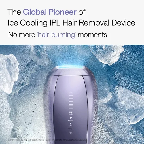 Miniatura 3 de Ulike Depilación láser Air 10 Deluxe Version IPL para mujeres y hombres con tecnología de enfriamiento de hielo, Nealy sin dolor y reducción