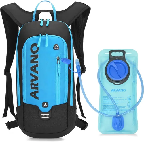 Miniatura 10 de Hydration Backpack, Lightweight Hydration Pack with 2L Water Bladder, 6L Water Backpack for Men Women Cycling, Hiking, Mountain Biking, Skiing