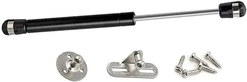 Miniatura 3 de Soporte de elevación de seguridad para bisagra de gabinete de soporte de gas de 20N/4.4 libras, soporte de tapa suave abierta y abajo, soporte