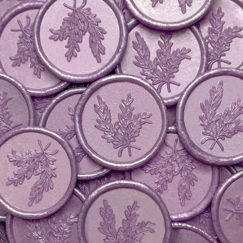 Miniatura 29 de 25 Calcomanías de Sellos de Cera Hechas a Mano, Sellos para Sobres, Calcomanías de Cera Autoadhesivas para Invitaciones de Fiestas de Boda, Sobres