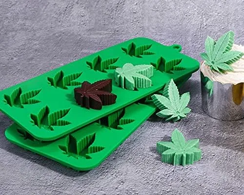 Miniatura 4 de Kamehame Moldes de silicona para caramelos de chocolate con hojas de 2