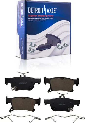 Miniatura 29 de Detroit Axle - Zapatas de freno traseras para Dodge Ram 1500 Buick Century LeSabre Roadmaster Cadillac Brougham Fleetwood DeVille Chevrolet Caprice