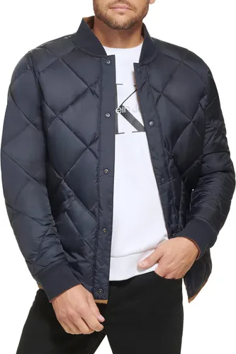 Miniatura 6 de Calvin Klein Chaqueta acolchada reversible con diamantes para hombre