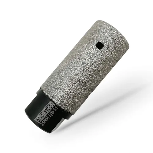 DT-DIATOOL Dedo de diamante/broca de fresado de diámetro 1 "(25 mm) para agrandar o reparar agujeros de azulejos de porcelana, piedra superficial de