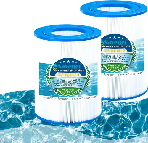 Miniatura 13 de Savener® 5CH-35 PMAX50 - Cartucho de filtro para bañera de hidromasaje, reemplaza a Unicel 5CH-35, Filbur FC-0300, PAS35P, AK-90109, PLF5CH-35