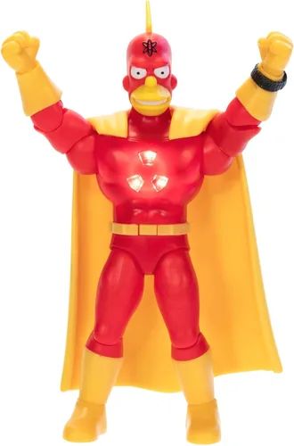 The Simpsons Figura de Acción de Coleccionista Premium de Radioactive Man de 5 Pulgadas