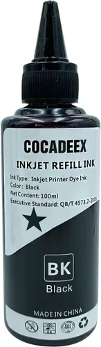 Miniatura 2 de Kit de recarga de tinta negra de 5 botellas compatible con cartuchos de tinta 68XL 67XL 65XL 64XL 63XL 62XL 61XL 60XL 664XL 662XL 21XL 56XL 901XL