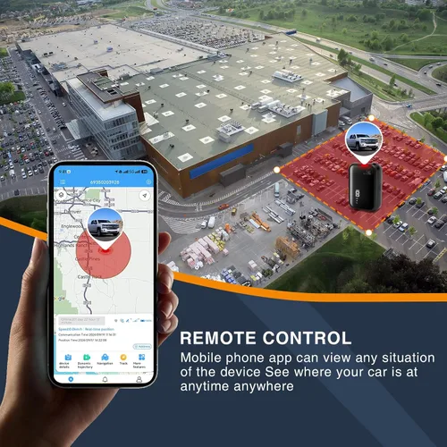 Miniatura 8 de Rastreador GPS para automóviles: sin suscripción, montaje magnético, seguimiento global en tiempo real, alarma SOS de un botón, mini localizador