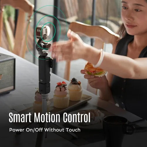 Miniatura 5 de Harlowe Atom 2 Pocket Duo Kit - Mini luz magnética para cámara de 2 W - Luz de llenado con sensor de movimiento recargable tipo C para vlogging