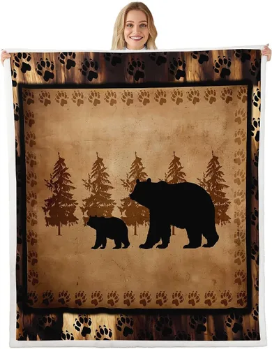 Miniatura 42 de Manta de forro polar con estampado de bailarina rosa para niñas, felpa suave y mullida para cama, sofá, bonita sherpa floral de hoja de palma Multi