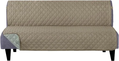 Miniatura 136 de U-NICE HOME Funda de sofá reversible para perros con correas elásticas, resistente al agua, protector de muebles para mascotas, funda de sofá