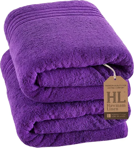 Miniatura 11 de Juego de 6 toallas de baño negras para baño, algodón turco original, suave, absorbente y de primera calidad, 2 toallas de baño, 2 manos y 2 toallas