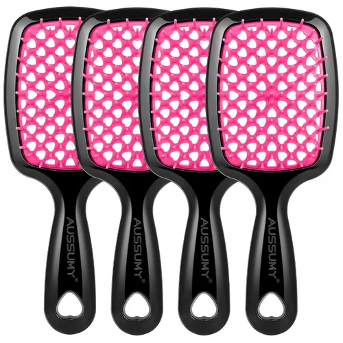 Miniatura 14 de 2 Pack Cepillo para Desenredar con Ventilación - Cepillo Desenredante con Cerdas Suave para Cabello Sin Enredos - Ideal para Cabello Natural