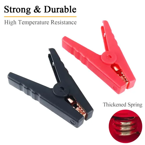 Miniatura 3 de Cabos de puente con adaptador compatibles con batería Dewalt 20V, 1.3 pies 8AWG portátiles, cables de puente de batería Dewalt para automoción