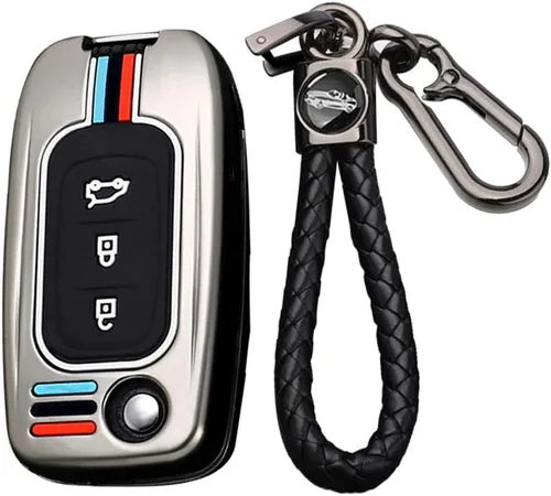 Miniatura 9 de Funda para llavero Renault Kadjar Koleos Sandero Stepway Funda para llave de llave Accesorios Protector 3 botones