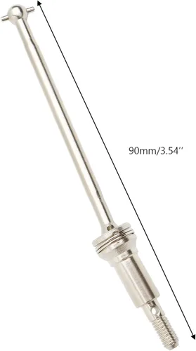 Miniatura 5 de Eje de transmisión CVD delantero de metal QWJ01 Q901-WJ01 RC Accesorios de piezas de repuesto para 1/16 escala Q901 Q902 Q903 Q905 RC coches