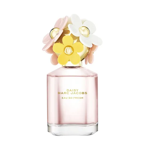 Marc Jacobs Daisy Eau So Fresh Eau de Toilette – Perfume floral fresco para mujer – con notas de frambuesa, rosa silvestre, pomelo y almizcle suave