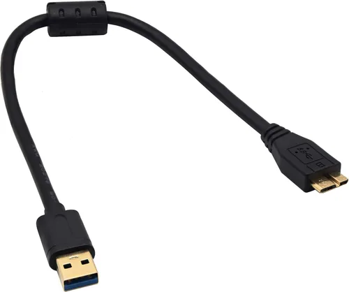 Miniatura 5 de Cable extensor USB 3.0 Micro B, chapado en oro, USB 3.0 A a Micro B, cable de extensión compatible con Samsung Galaxy S5, Note 3, Note Pro 12.2