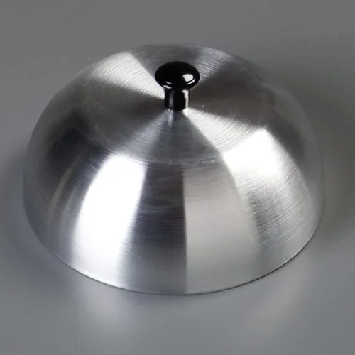Miniatura 12 de Carlisle FoodService Products 60103 Cubierta de aluminio para hamburguesas/cúpula de fusión de queso, 6