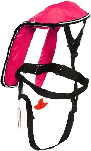 Miniatura 3 de Eyson Chaleco salvavidas inflable inflable para niño automático clásico Rosado