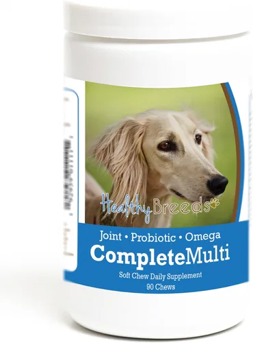 Miniatura 296 de Healthy Breeds Pug todo en uno multivitamínico suave masticable 60