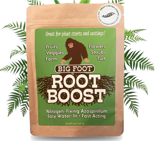 Miniatura 17 de Big Foot Polvo soluble en agua probiótico para plantas establecidas y trasplantes – Cultiva el tamaño de la raíz, aumenta el nitrógeno, cultiva