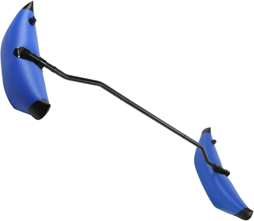 Miniatura 8 de Kit inflable estabilizador de kayak de PVC portátil para estabilización de kayak de canoa, fácil de instalar, accesorio flotante para barco