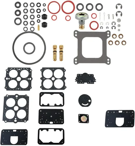 Miniatura 2 de Kit de reparación de carburador 159064 compatible con carbohidratos secundarios al vacío Holley serie 4160 570, 600, 650, 1850 3310 9776 80457 80670