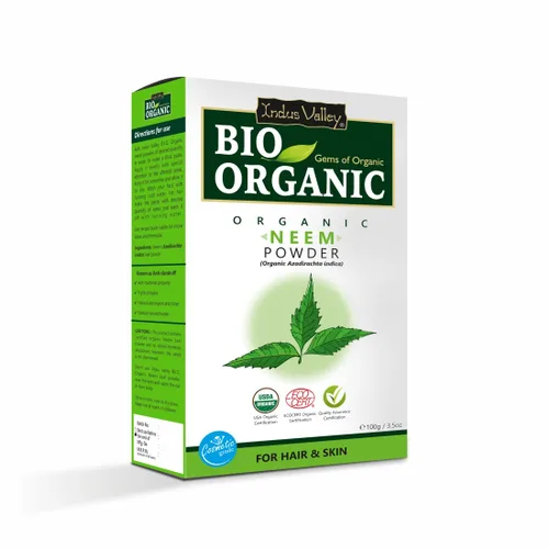 Miniatura 18 de INDUS VALLEY Polvo orgánico de Bhringraj (Eclipta Prostrata) para el crecimiento del cabello, 3.53 oz 100% puro y natural Sin conservantes