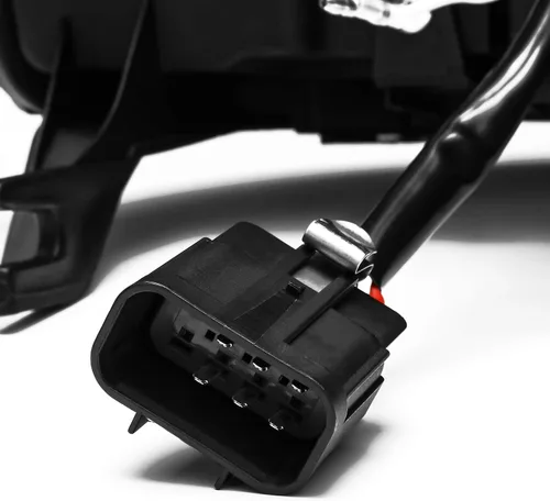 Miniatura 4 de AlphaRex PRO-Series Negro Compatible con 07-13 GMC Sierra 1500/07-14 Sierra 2500HD/3500HD Faros LED Tubo Dual Proyector con DRL Switchback/Señal Sin