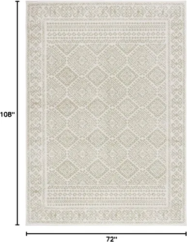 Miniatura 262 de Safavieh - Alfombra decorativa de la colección Tulum, modelo TUL264F, estilo marroquí, bohemio y desgastado, no suelta pelusa, para sala, vestíbulo