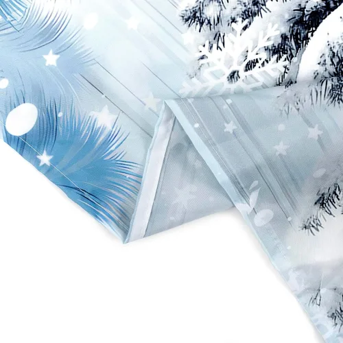 Miniatura 8 de HVEST Tapiz navideño de invierno para colgar en la pared, muñeco de nieve divertido con sombrero azul y tapices de regalo de Navidad, tapiz de pino