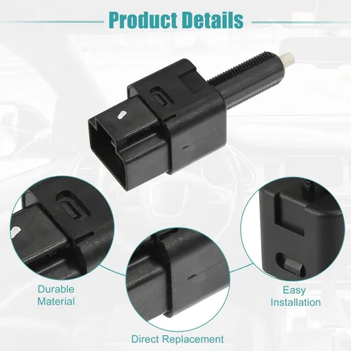 Miniatura 2 de Interruptor de luz de freno de 4 pines 25320-AX000 – Compatible con Nissan Rogue, Altima, Frontier, Infiniti G35/G37, QX56/QX80 y más – Sustituye a