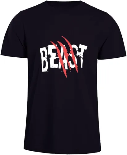 Miniatura 5 de Beast Beauty - Camiseta a juego para pareja para marido y esposa, camiseta de algodón puro a juego para pareja (paquete de 1 camiseta)