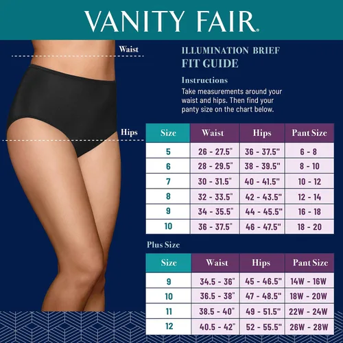 Miniatura 4 de Vanity Fair Women's Illumination Brief Panties (Regular & Plus Size)