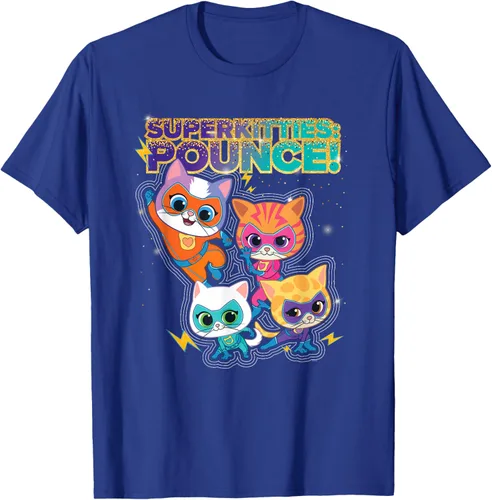 Miniatura 22 de Disney Junior SuperKitties Pounce! Camiseta de equipo completo, talla S