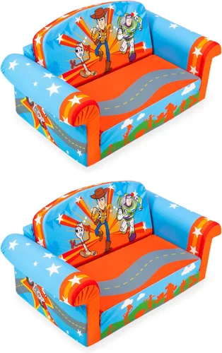 Miniatura 17 de Muebles Marshmallow, Sofá infantil 2 en 1, de espuma, abatible, comprimido, Encanto